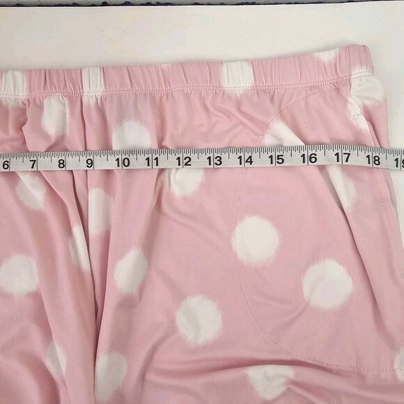 Simply Vera Wang Pajama Loungewear Pink White Polka Dot Sz XXL Soft Comfort S367 - Picture 7 of 11